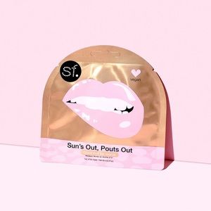 NWT 👄4 Pack Gold Foil Vegan Lip Masks